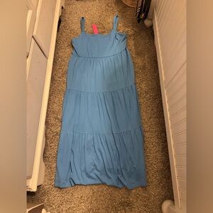 Lilly Pulitzer Blue Maxi Dress